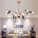 Two Tiers 12 Light Modern/ Contemporary Chandelier