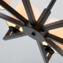 8 Light Single Tier Modern/ Contemporary Chandelier