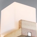 5 Light Single Tier Wooden Modern/ Contemporary Chandelier