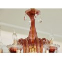 18 Light (12+6) 2 Tiers Coffee Candle Style Crystal Chandelier