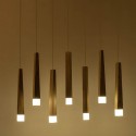 1 Light Modern/ Contemporary Wood Pendant Light