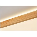 Square Modern Contemporary Wood Flush Mount Ceiling Light