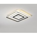 Modern Contemporary Square Aluminum Alloy Flush Mount Ceiling Light