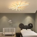 7 Light Modern Contemporary Aluminum Alloy Flush Mount Ceiling Light