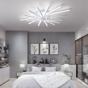 7 Light Modern Contemporary Aluminum Alloy Flush Mount Ceiling Light