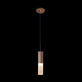 Modern/ Contemporary One Light Wooden Pendant Light