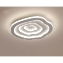 Modern Contemporary Flower Stainless Steel Flush Mount Ceiling Light