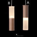 Modern/ Contemporary One Light Wooden Pendant Light