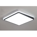 Modern Contemporary Square Stainless Steel Flush Mount Ceiling Light