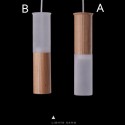 Modern/ Contemporary One Light Wooden Pendant Light