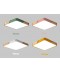 Modern Contemporary Square Wood Flush Mount Ceiling Light