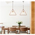 1 Light Rustic / Lodge Wooden Pendant Light