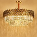 Round Glass Pendant Light Nordic Style Glass Chandelier Bedroom Living Room