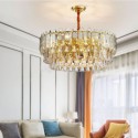 Modern Circular Glass Pendant Light Decorative Chandelier Bedroom Living Room