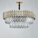 Modern Round Glass Chandelier Decorative Pendant Light Living Room Study