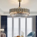 Modern Circular Glass Pendant Light Decorative Chandelier Bedroom Living Room