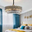 Modern Circular Glass Pendant Light Decorative Chandelier Bedroom Living Room