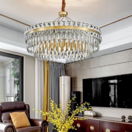Glass Pendant Light Modern Minimalist Circular Chandelier Living Room Study