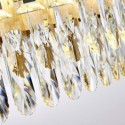 Glass Pendant Light Modern Minimalist Circular Chandelier Living Room Study