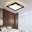 Modern Simple Flush Mount Ceiling Light Square Acrylic Light Fixture Bedroom Living Room