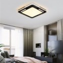 Modern Simple Flush Mount Ceiling Light Square Acrylic Light Fixture Bedroom Living Room