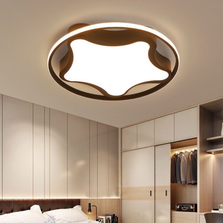 Star Flush Mount Ceiling Light Modern Simple Ceiling Light Bedroom Kids Room