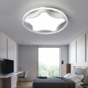 Star Flush Mount Ceiling Light Modern Simple Ceiling Light Bedroom Kids Room