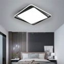 Acrylic Square Flush Mount Ceiling Light Modern Minimalist Light Fixture Living Room Office