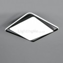 Acrylic Square Flush Mount Ceiling Light Modern Minimalist Light Fixture Living Room Office