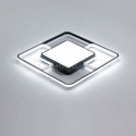 Modern Acrylic Flush Mount Ceiling Light Creative Black & White Ceiling Light Bedroom Living Room