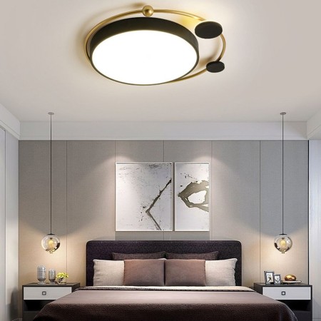 Contemporary Flush Mount Ceiling Light Circle Acrylic Ceiling Light Bedroom Living Room