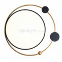 Contemporary Flush Mount Ceiling Light Circle Acrylic Ceiling Light Bedroom Living Room