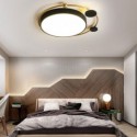 Contemporary Flush Mount Ceiling Light Circle Acrylic Ceiling Light Bedroom Living Room