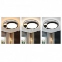 Modern Round Flush Mount Ceiling Light Bedroom Living Room