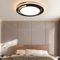 Modern Minimalist Flush Mount Ceiling Light Circular Ceiling Fixture Bedroom Living Room