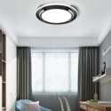 Modern Minimalist Flush Mount Ceiling Light Circular Ceiling Fixture Bedroom Living Room