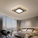 Minimalist Square Flush Mount Ceiling Light Fixture Modern Acrylic Lighting Bedroom Living Room