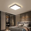 Minimalist Square Flush Mount Ceiling Light Fixture Modern Acrylic Lighting Bedroom Living Room