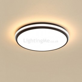 Minimalist Circular Flush Mount Ceiling Light Fixture Modern Acrylic Lighting Bedroom Living Room