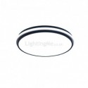 Minimalist Circular Flush Mount Ceiling Light Fixture Modern Acrylic Lighting Bedroom Living Room