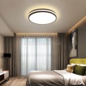 Minimalist Circular Flush Mount Ceiling Light Fixture Modern Acrylic Lighting Bedroom Living Room