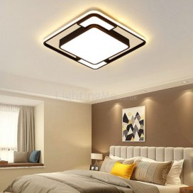 Acrylic Flush Mount Ceiling Light Modern Simple Ceiling Fixture Bedroom Living Room