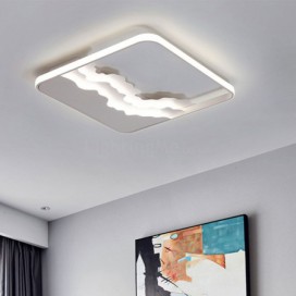 Unique Flush Mount Ceiling Light Spindrift Ceiling Fixture Bedroom Living Room