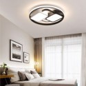 Contemporary Flush Mount Ceiling Light Black & White Light Fixture Bedroom Living Room