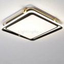 Square Acrylic Flush Mount Ceiling Light Bedroom Living Room