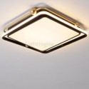 Square Acrylic Flush Mount Ceiling Light Bedroom Living Room