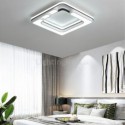 Modern Simple Flush Mount Ceiling Light Square Lighting Bedroom Living Room