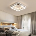 Modern Simple Flush Mount Ceiling Light Square Lighting Bedroom Living Room