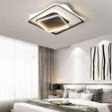 Overlapped Square Flush Mount Ceiling Light Modern Acrylic Fixture Bedroom Living Room