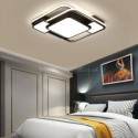 Modern Square Flush Mount Light Fixture Acrylic Ceiling Light Bedroom Living Room